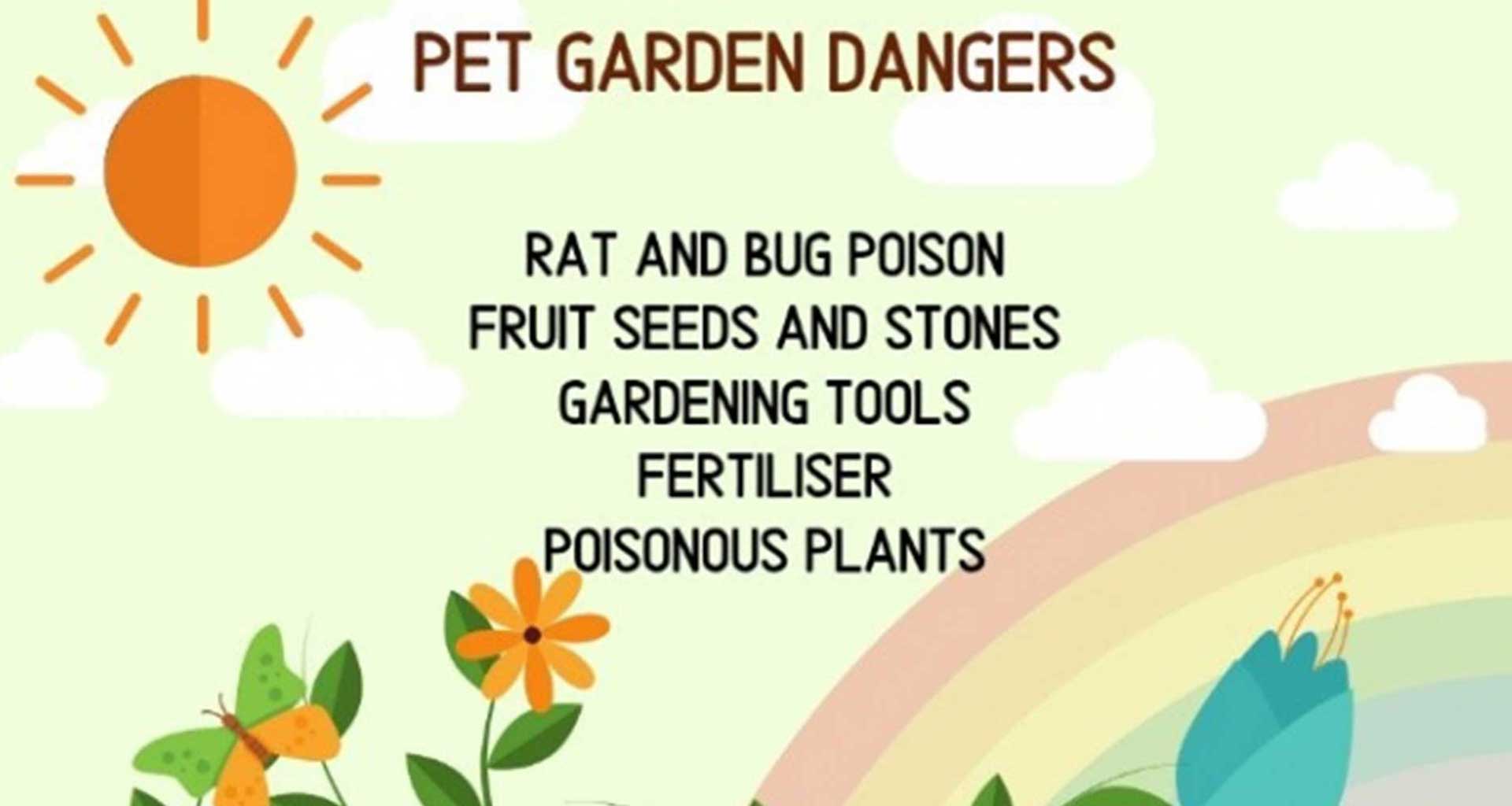 Hazards in the garden